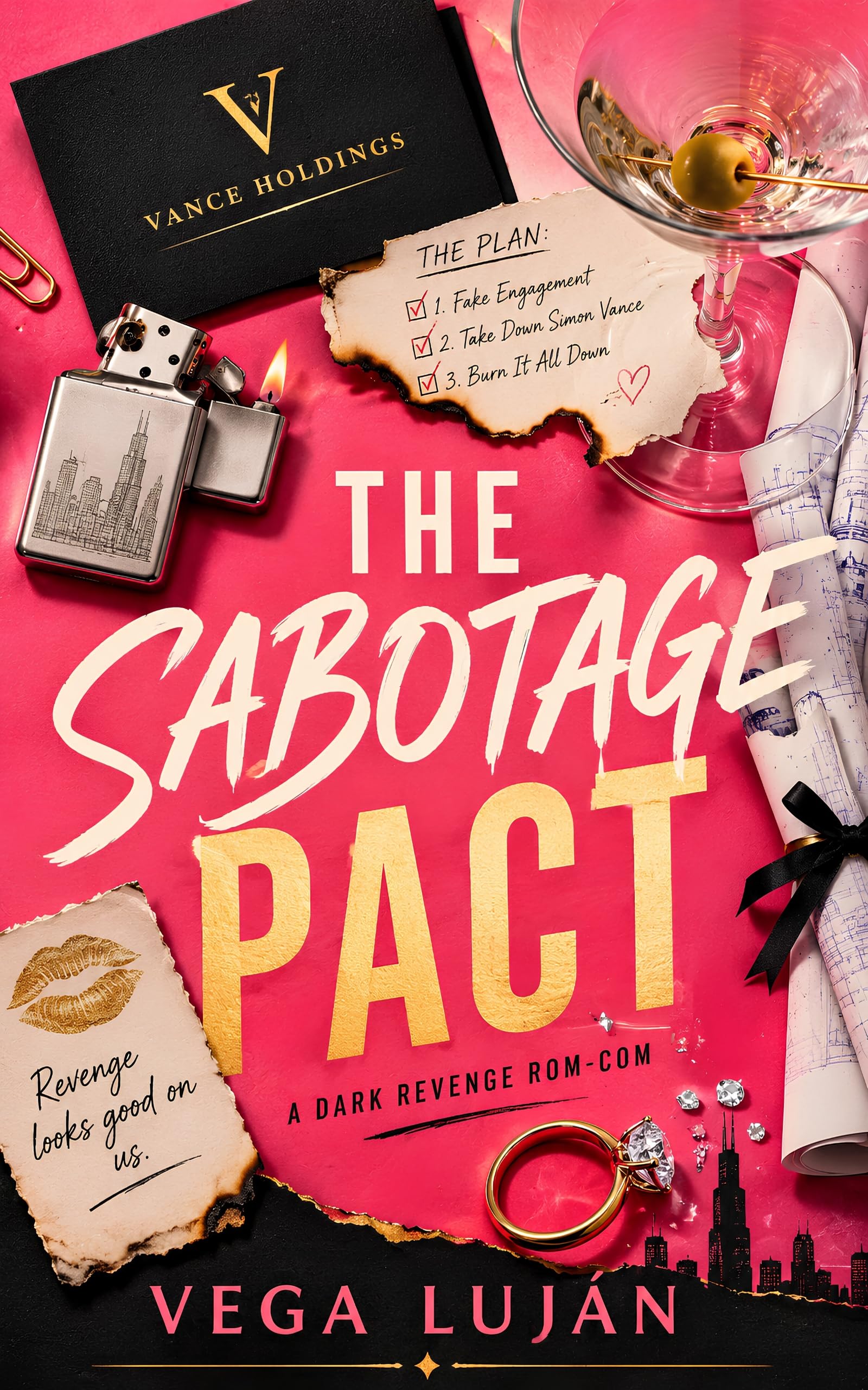 The Sabotage Pact: an Enemies-to-lovers Dark Revenge Romance