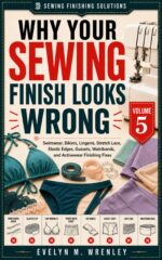 Why Your Sewing Finish Looks Wrong Volume 5: Swimwear, Bikinis, Lingerie, Elastic Edges, Stretch Lace, Linings, Delicate Stretch-fabric Fixes, Activewear ... Solutions Finishing