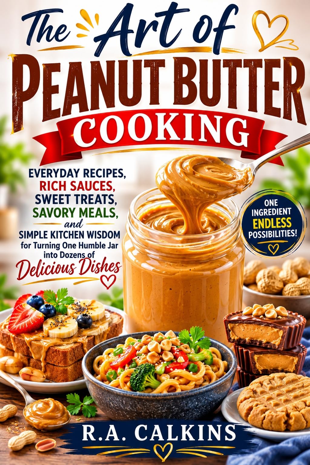 The Art of Peanut Butter Cooking: Everyday Recipes, Rich Sauces, Sweet Treats, Savory Meals, and Simple Kitchen Wisdom for Turning One Humble Jar Into Dozens of Delicious Dishes