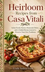 Heirloom Recipes From Casa Vitali: Italian Family Stories, Homestyle Dishes, and a Guided Recipe Journal to Preserve Your Own Traditions Stories Book