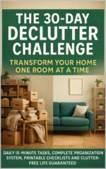The 30-day Declutter Challenge: Transform Your Home One Room at a Time – Daily 15- Minute Tasks, Complete Organization System, Printable Checklists and Clutterfree Life Guaranteed
