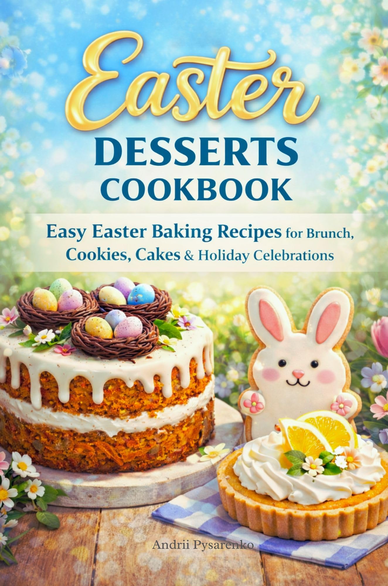 Easter Desserts Cookbook: Easy Easter Baking Recipes for Brunch, Cookies, Cakes & Sweet Holiday Celebrations & Spring