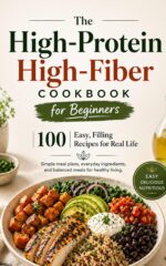 The High-protein High-fiber Cookbook for Beginners: 100 Easy, Satisfying Recipes With Simple Meal Plans, Everyday Ingredients, and Balanced Meals for Healthy Living