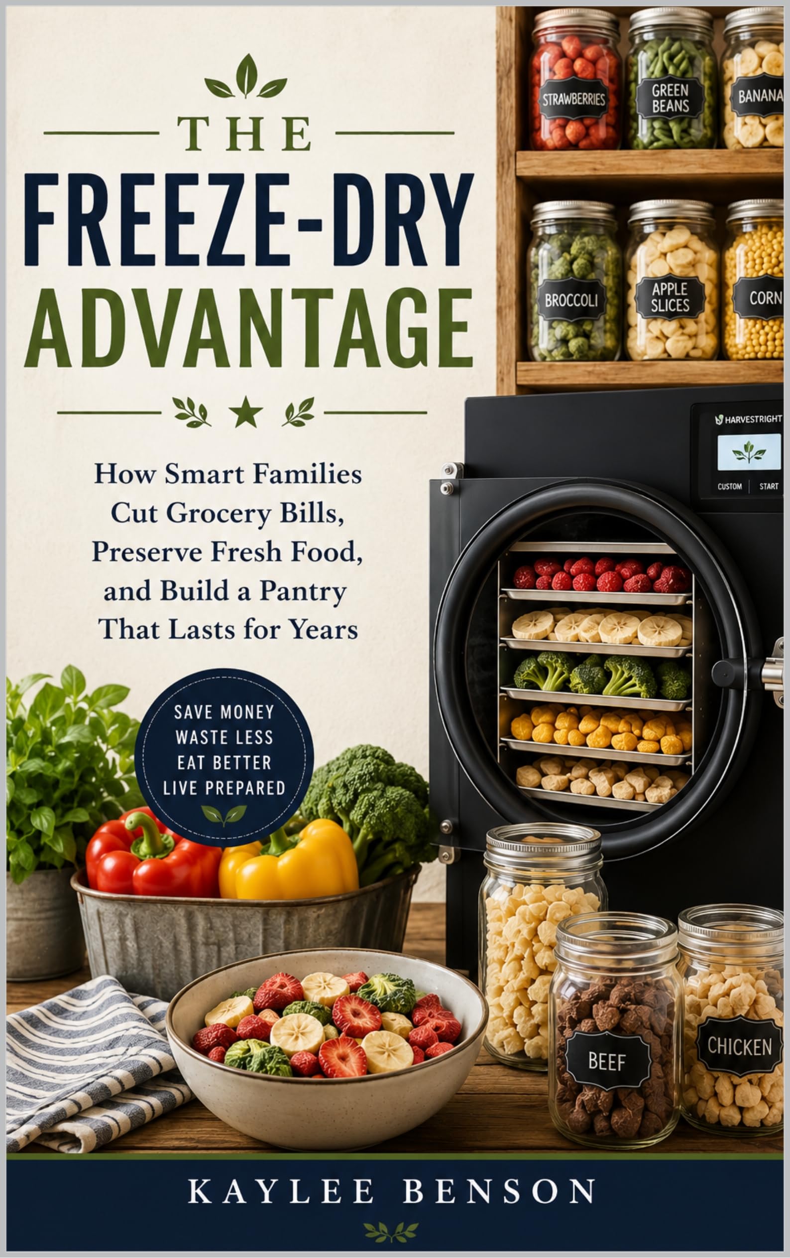 The Freeze-dry Advantage: How Smart Families Cut Grocery Bills, Preserve Fresh Food, and Build a Pantry That Lasts for Years