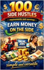 100 Side Hustles – Requirements and Earnings: Earn Money on the Side Simple and Versatile