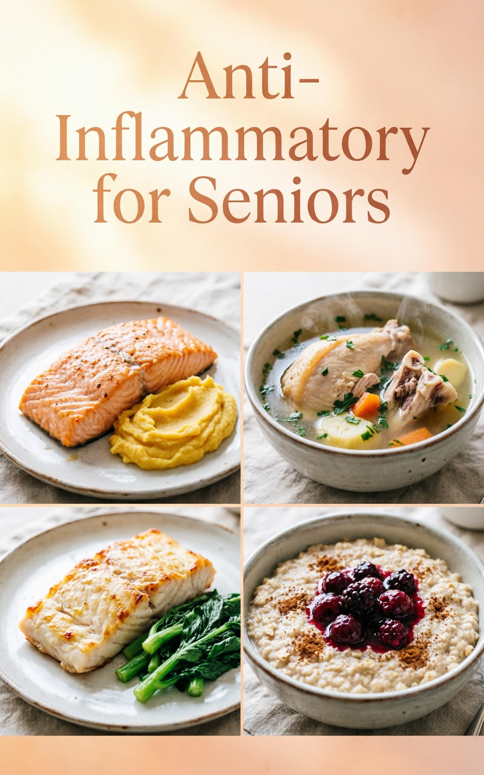 Anti-inflammatory for Seniors: Soft, Nourishing Meals for Easy Digestion and Everyday Wellness to Reduce Inflammation, Ease Stiffness, and Build Simple ... Habits Healthy