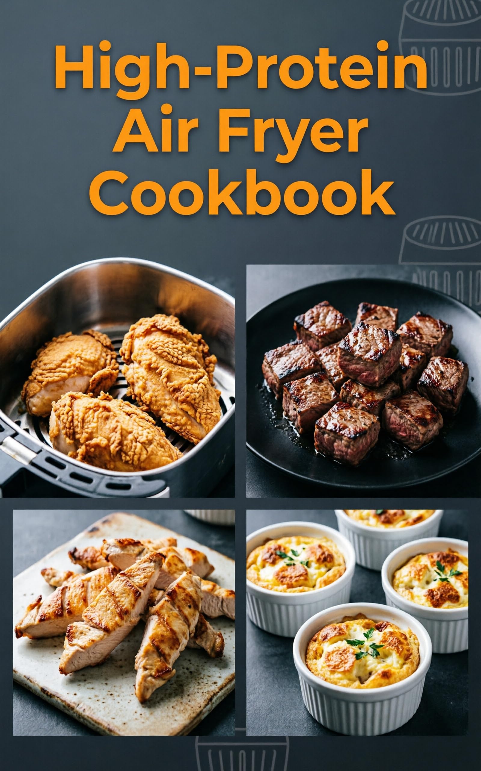 High-protein Air Fryer Cookbook: Crisp, Easy Meals With Less Mess for Muscle Maintenance, Satiety, and Balanced Energy Throughout the Day