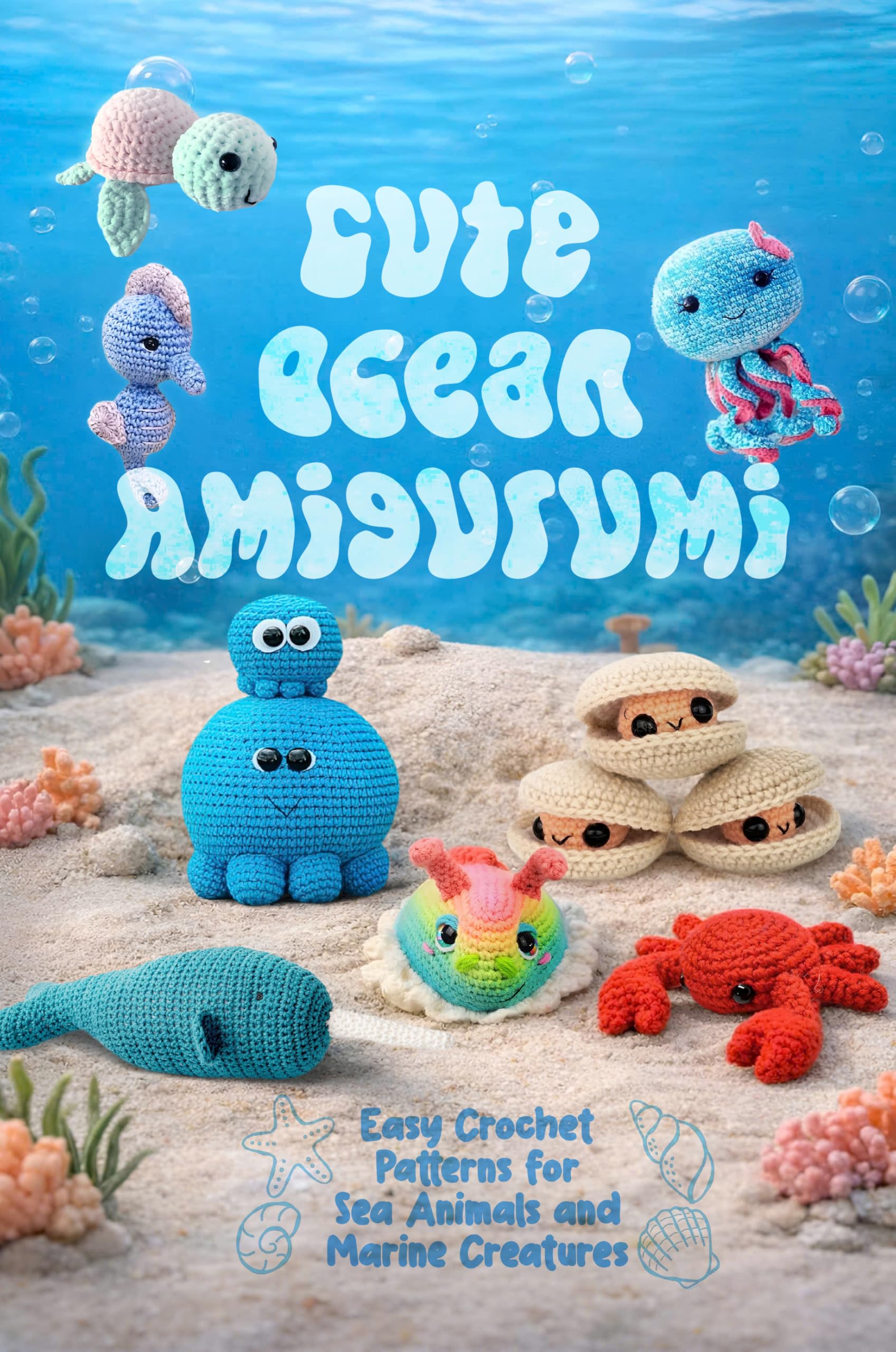 Cute Ocean Amigurumi: Easy Crochet Patterns for Sea Animals and Marine Creatures