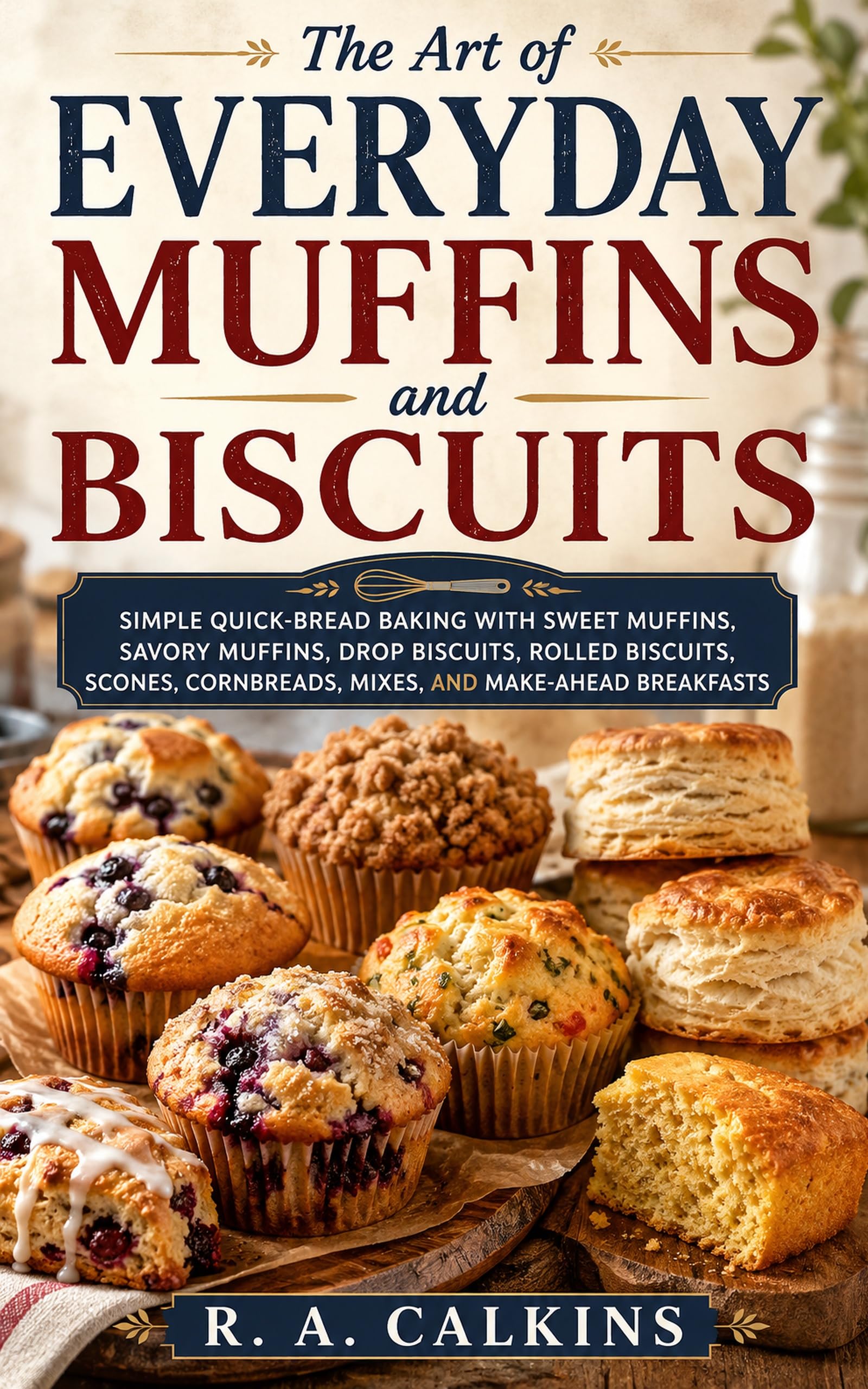 The Art of Everyday Muffins and Biscuits: Simple Quick-bread Baking With Sweet Muffins, Savory Muffins, Drop Biscuits, Rolled Biscuits, Scones, Cornbreads, Mixes, and Make-ahead Breakfasts