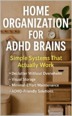 Home Organization for Adhd Brains: Simple Systems That Actually Work – Declutter Without Overwhelm, Visual Storage, Minimal-effort Maintenance and Adhdfriendly Solutions