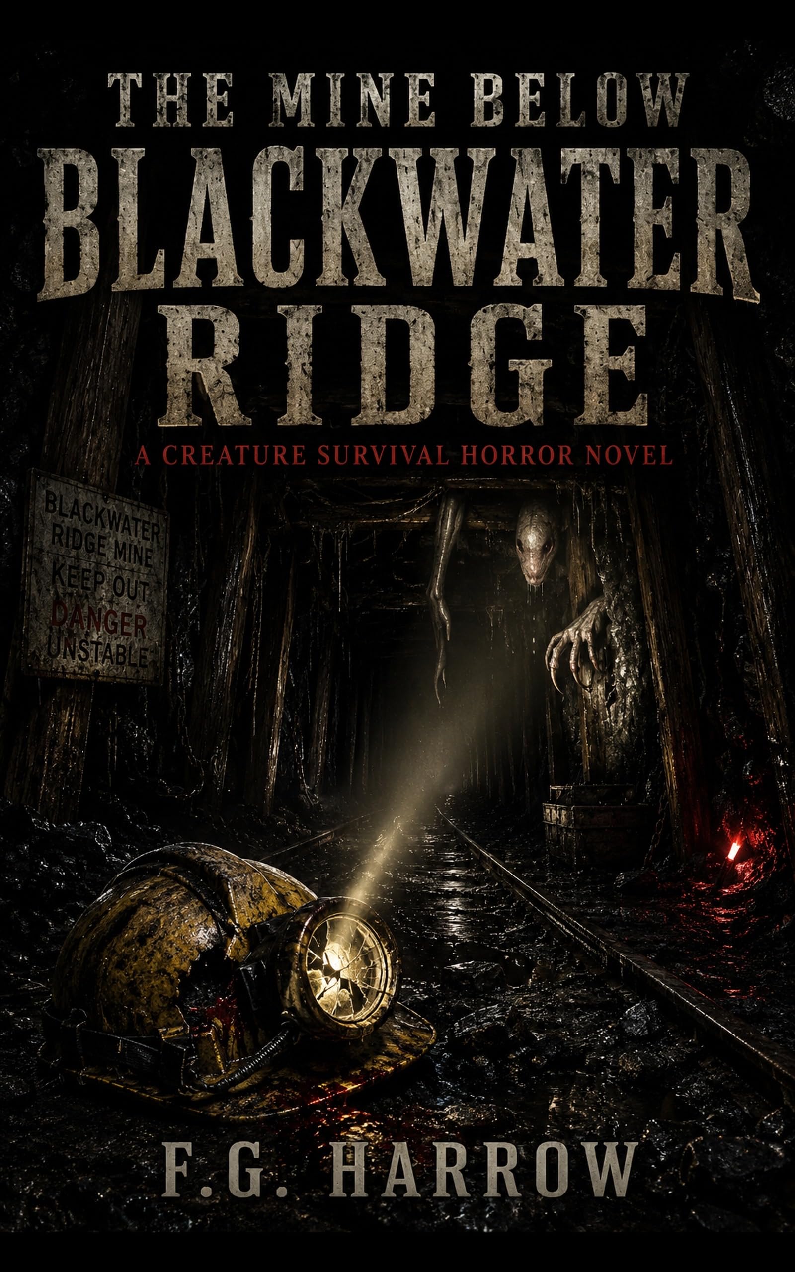 The Mine Below Blackwater Ridge: a Creature Survival Horror Novel