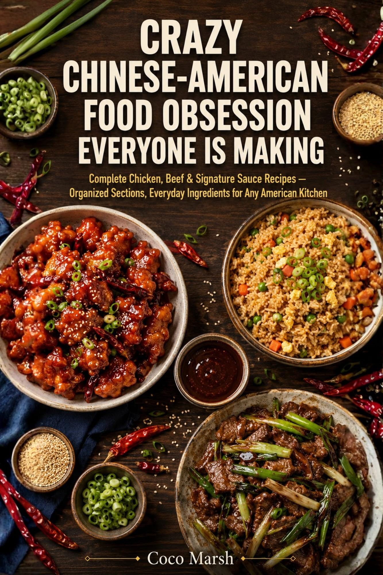 Crazy Chinese-american Food Obsession Everyone Is Making: Complete Chicken, Beef & Signature Sauce Recipes — Organized Sections, Everyday Ingredients for Any American Kitchen