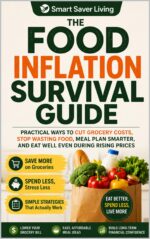 The Food Inflation Survival Guide: Practical Ways to Cut Grocery Costs, Stop Wasting Food, Meal Plan Smarter, and Eat Well Even During Rising Prices Saver Living Book
