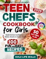 Teen Chefs Cookbook for Girls: Fun, Colorful & Confidence-boosting Recipes for Teen Girls — Easy Step-by-step Meals, Healthy Snacks, Sweet Treats & a ... ... Young Chefs Chefs Cookbook