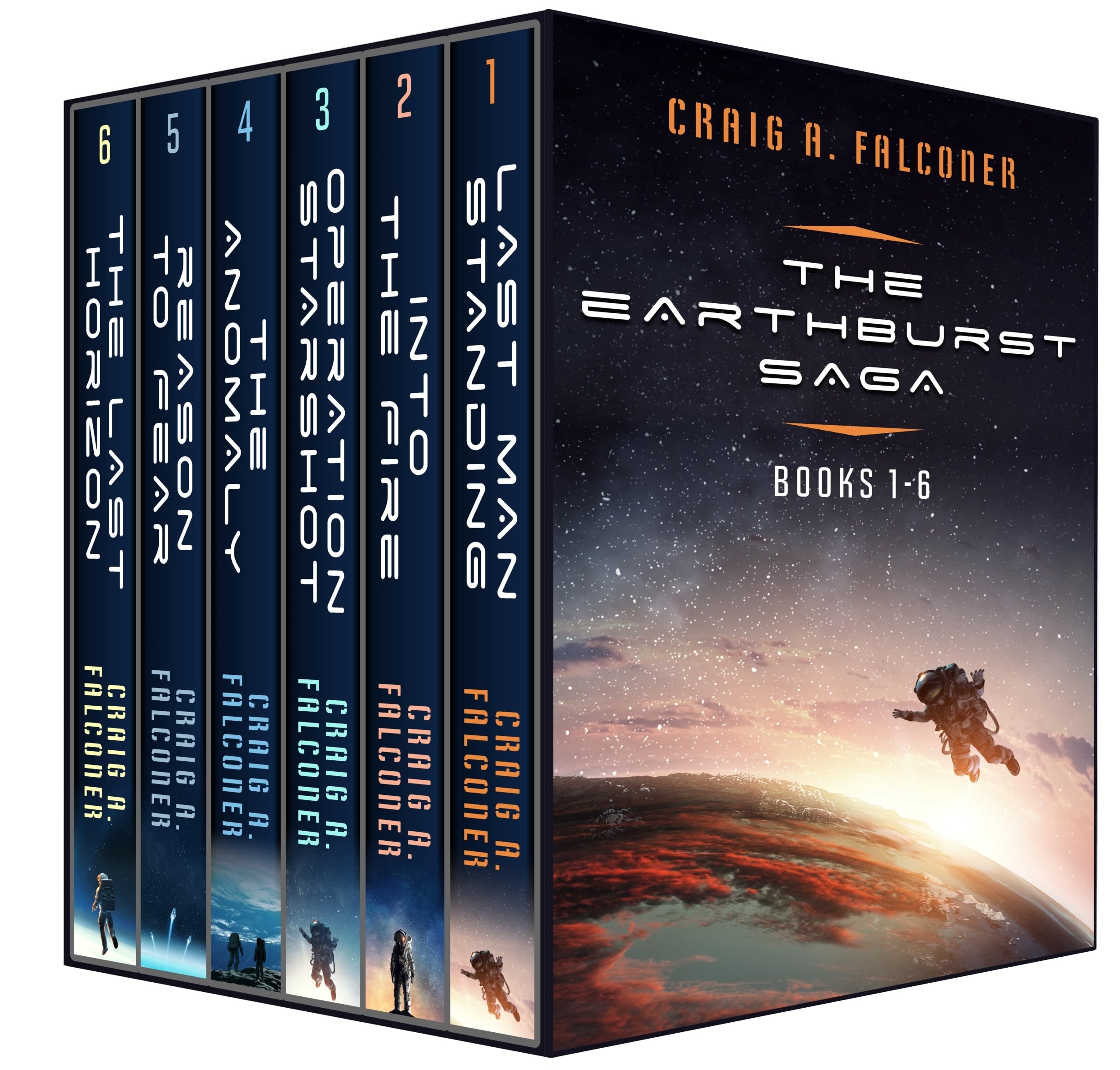 The Earthburst Saga Box Set, Complete Books Saga Box Sets Book
