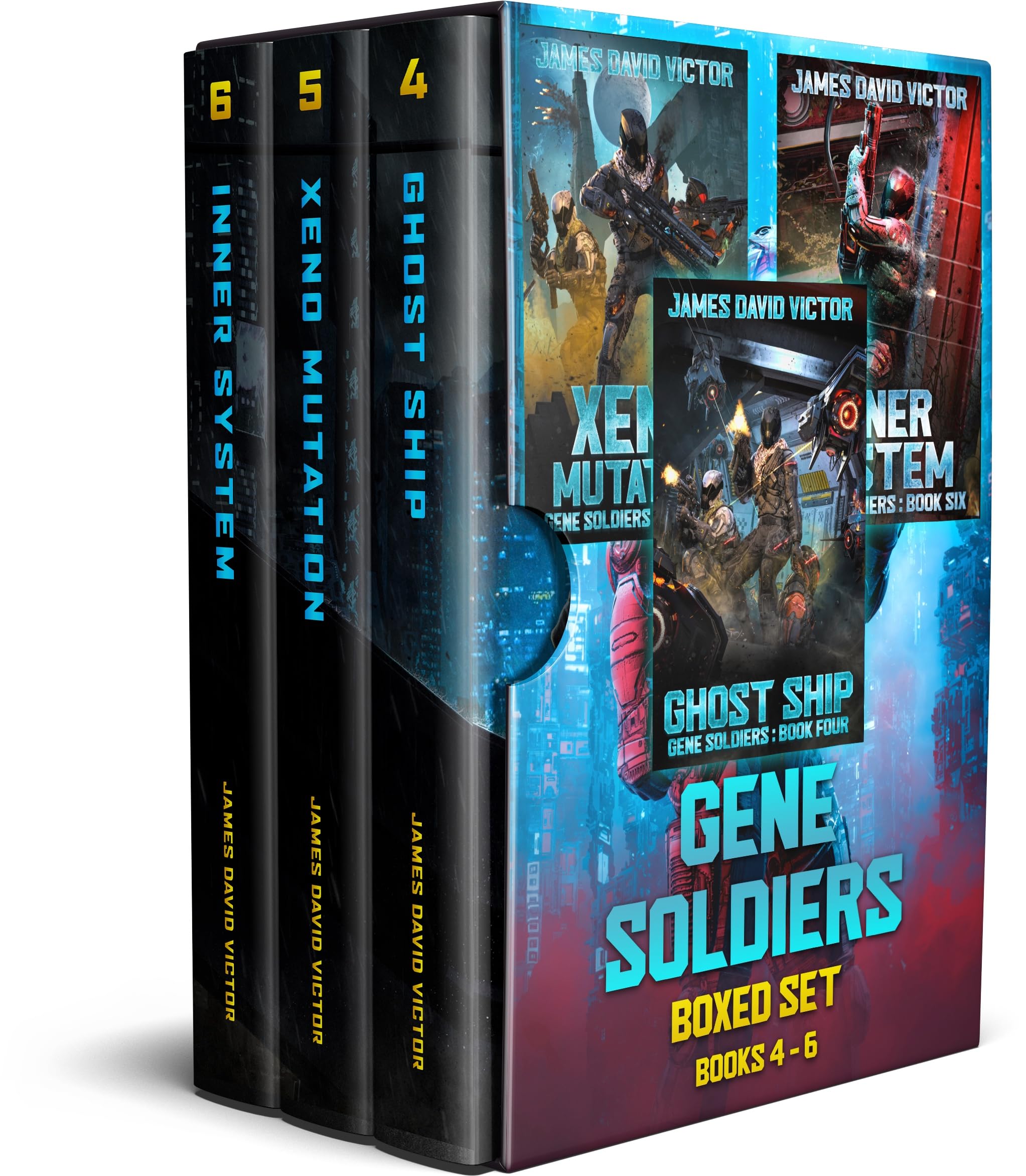 Gene Soldiers Boxed Set, Books 4 - 6 Soldiers Boxed Sets Book