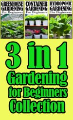 3 in 1 Greenhouse, Container & Hydroponic Gardening for Beginners
