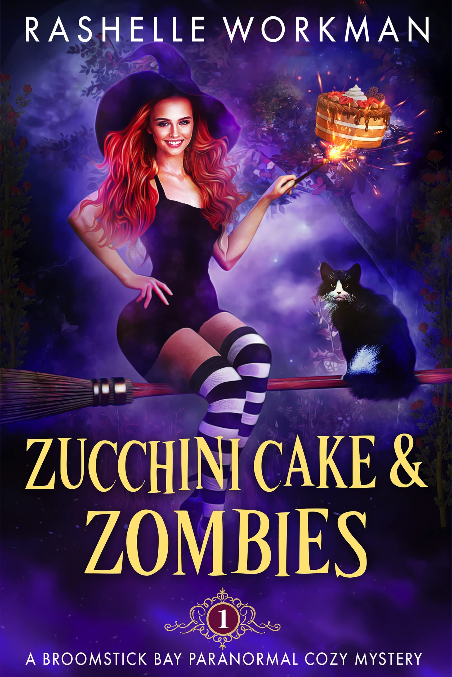 Zucchini Cake and Zombies: a Paranormal Cozy Mystery With a Quirky Amateur Sleuth Broomstick Bay Paranormal Cozy Mystery Book