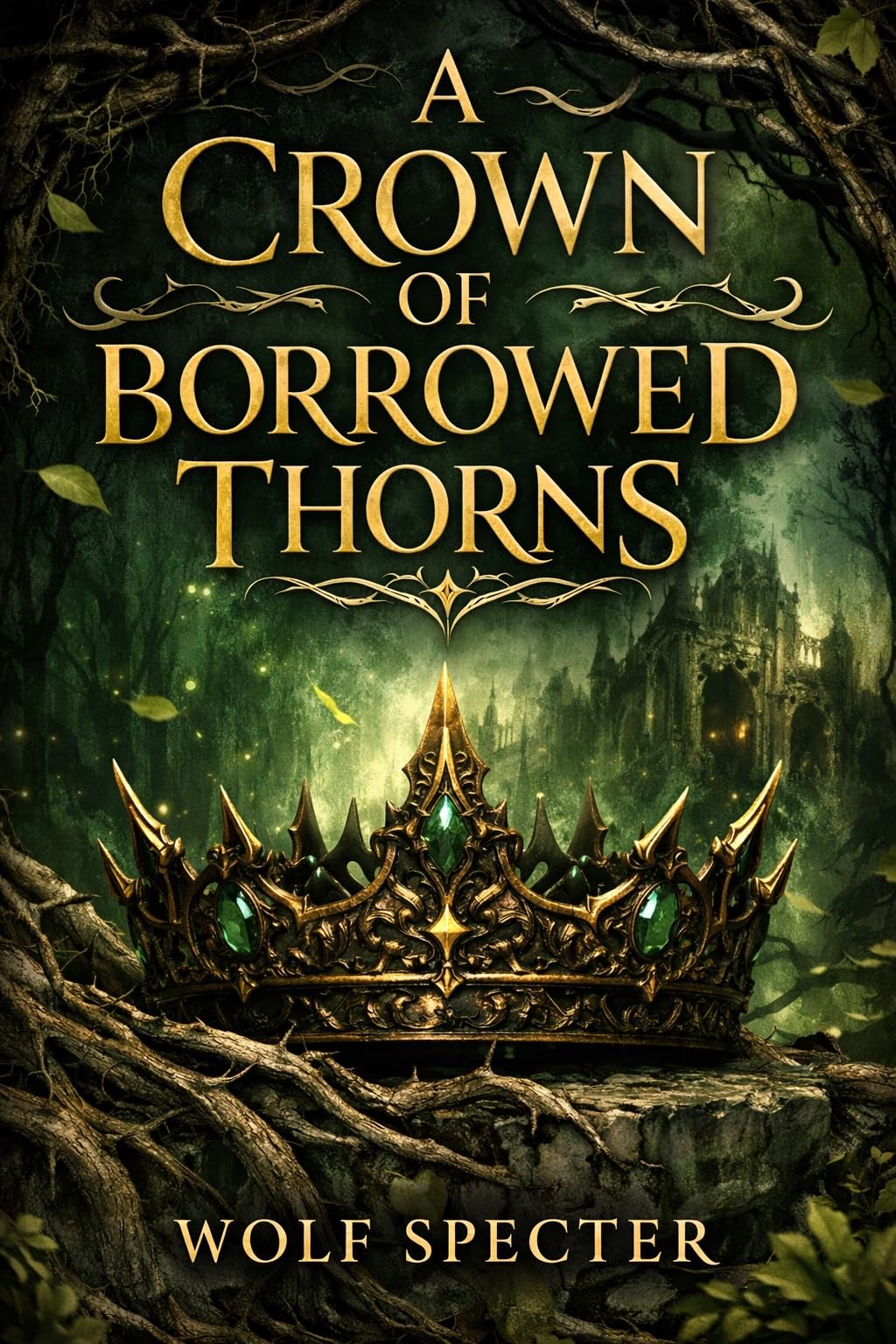 A Crown of Borrowed Thorns: a Dark Fae Mpreg Romance Bitter Crown Book