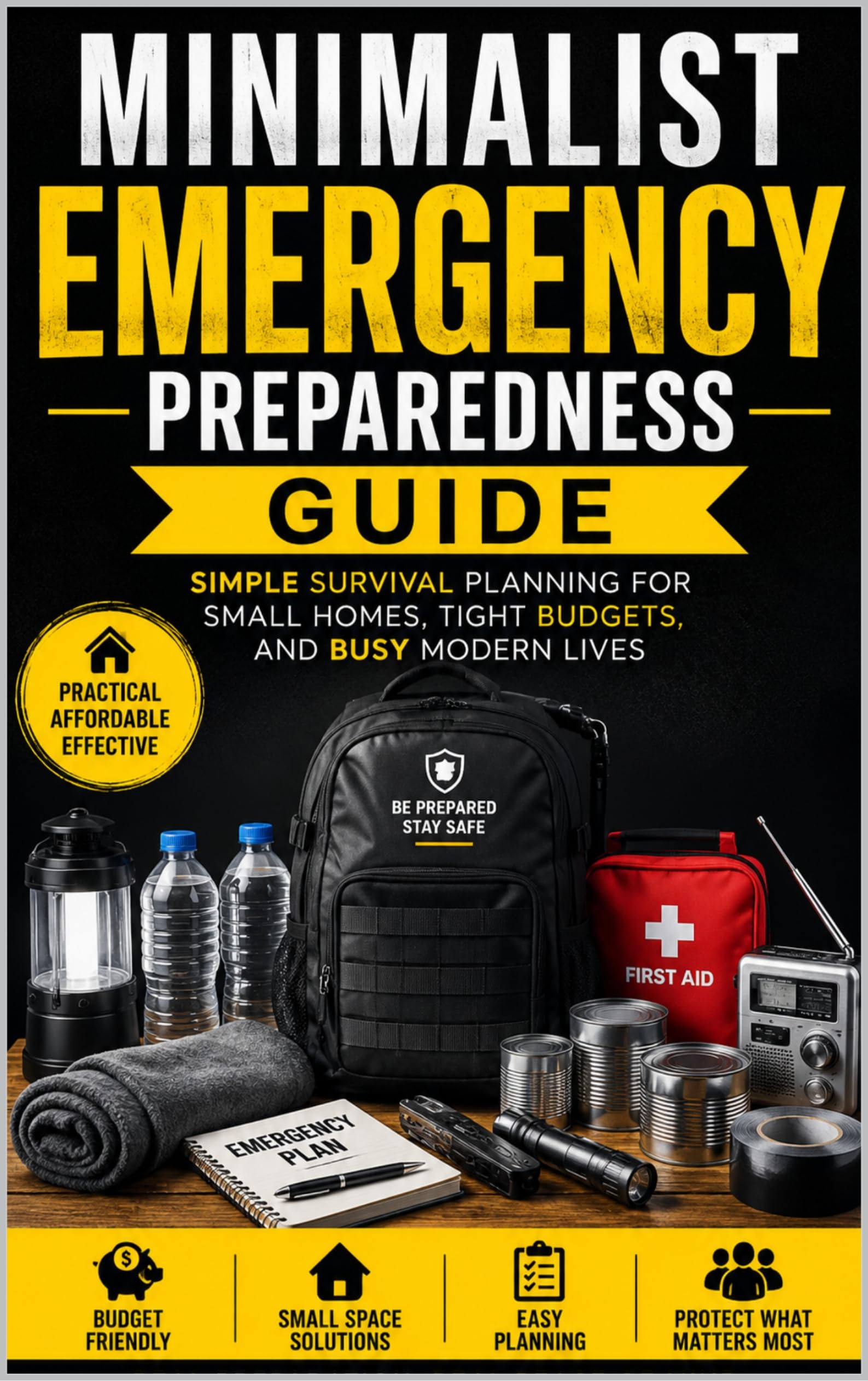Minimalist Emergency Preparedness Guide: Simple Survival Planning for Small Homes, Tight Budgets, and Busy Modern Lives