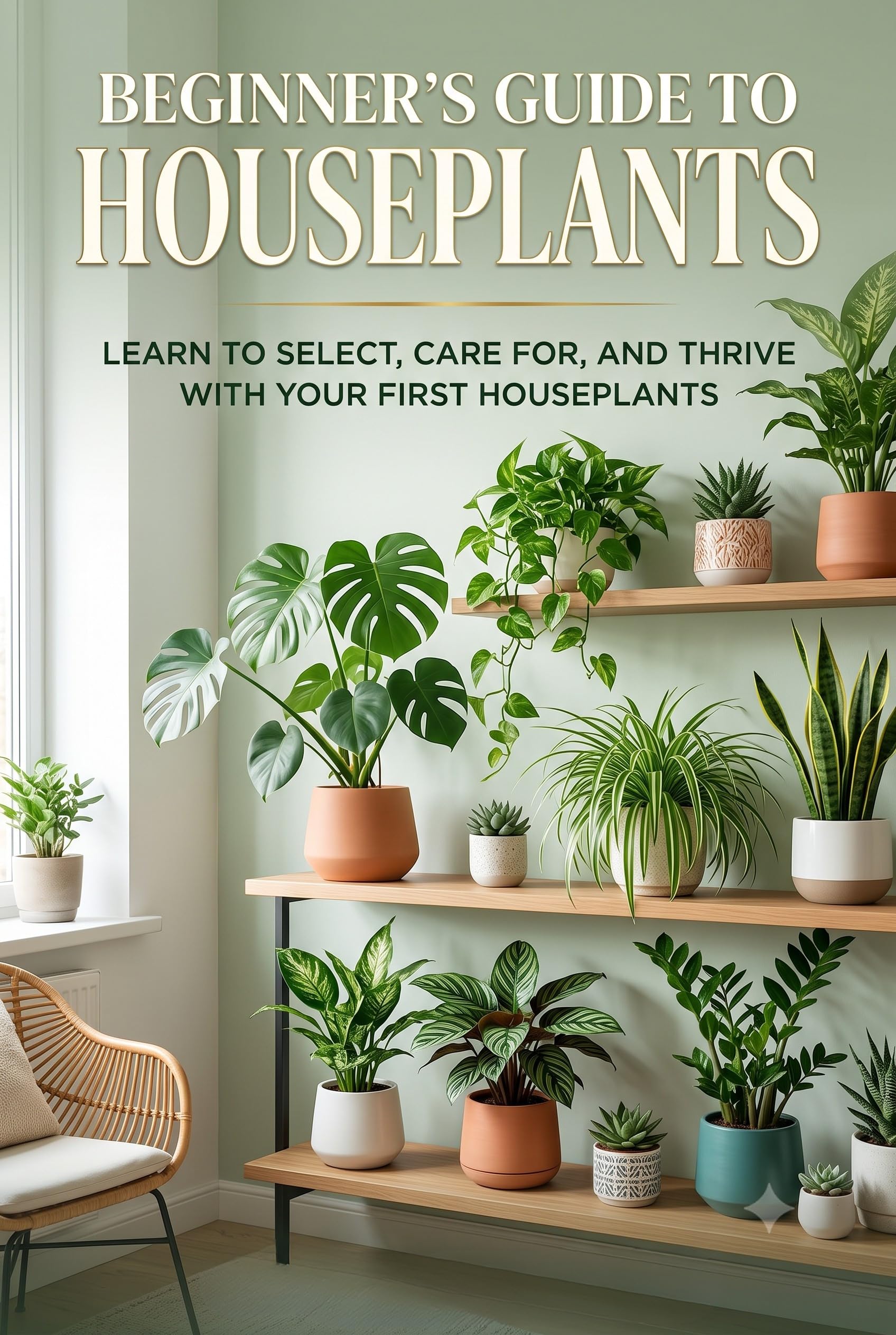 Beginner's Guide to Houseplants: Subtitle: Easy Plant Care for New Indoor Gardeners Indoor Plant Mastery
