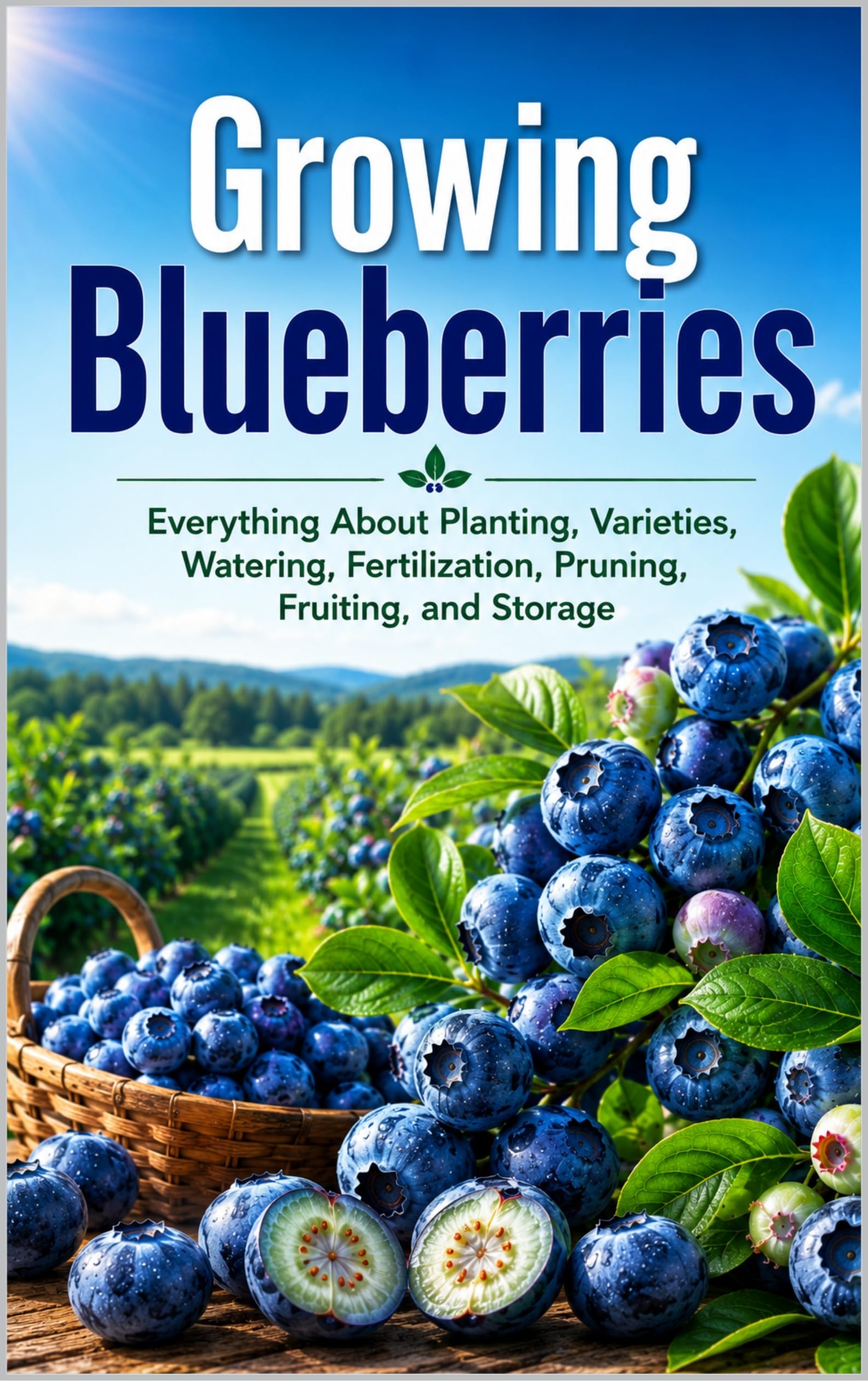 Growing Blueberries: Everything About Planting, Varieties, Watering, Fertilization, Pruning, Fruiting, and Storage
