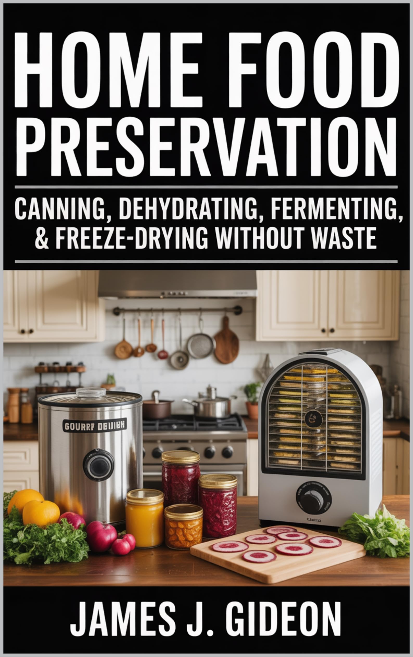 Home Food Preservation: Canning, Dehydrating, Fermenting, and Freeze-drying Without Waste Backyard Homestead Series Book