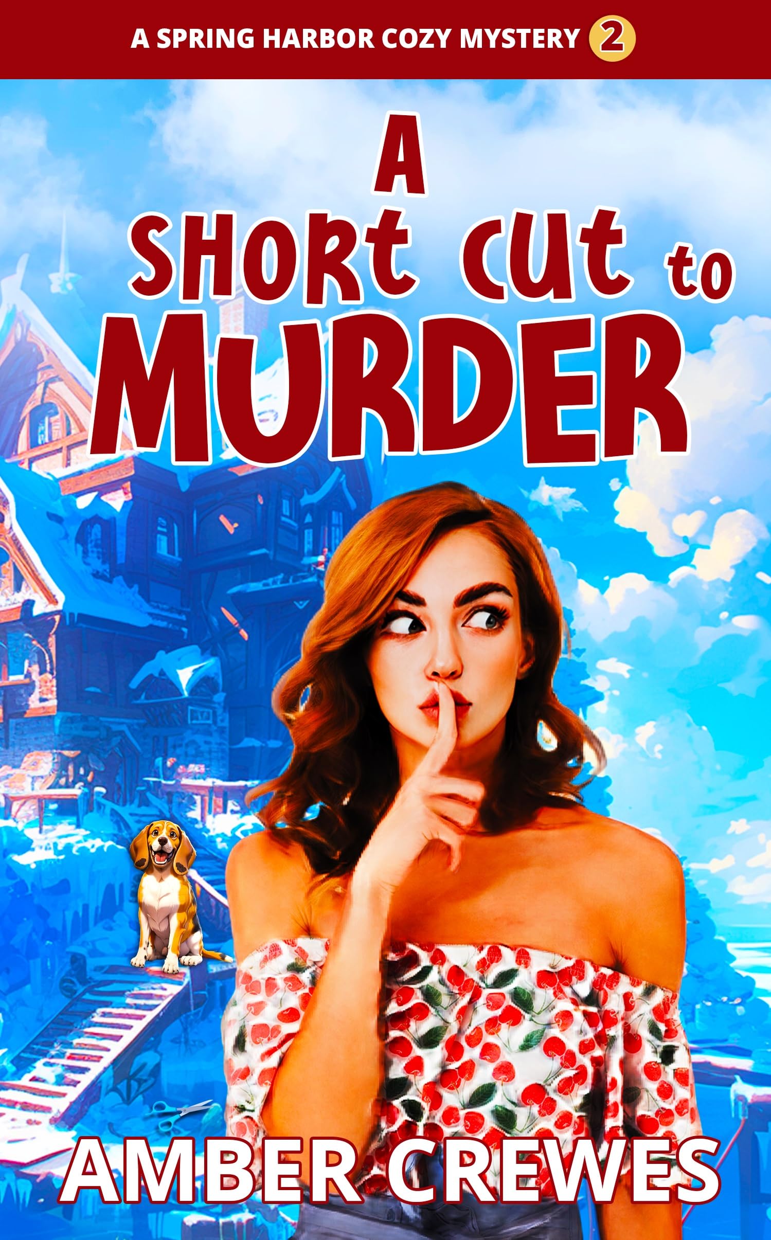 A Short Cut to Murder Harbor Cozy Mystery Book