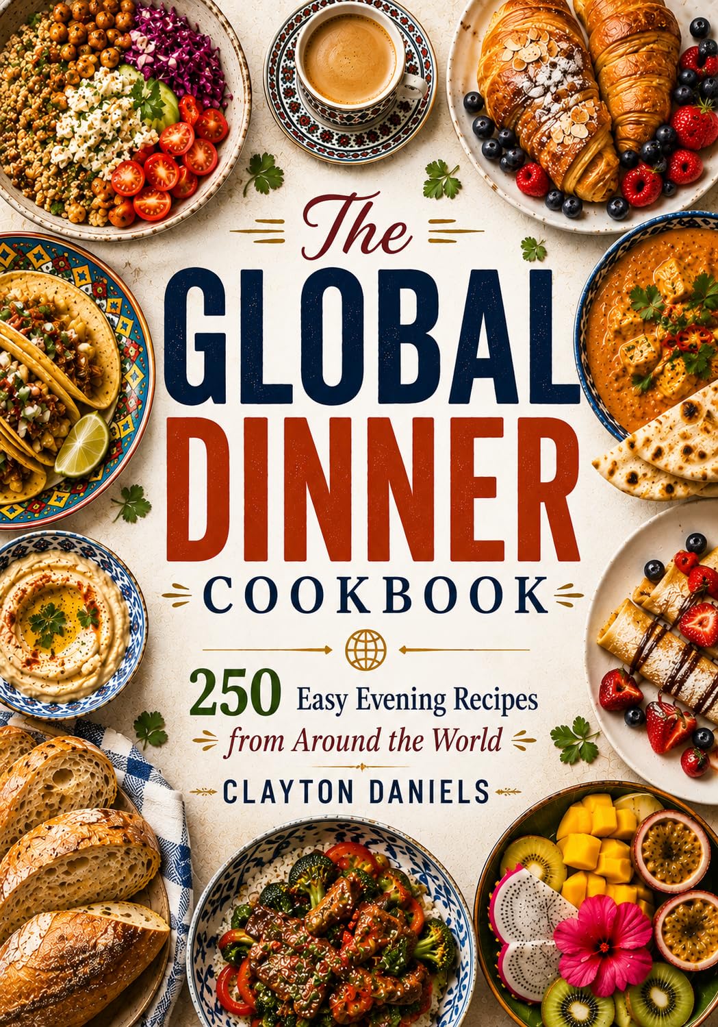 The Global Dinner Cookbook: 250 Easy Evening Recipes From Around the World Everyday Global Table Cookbook