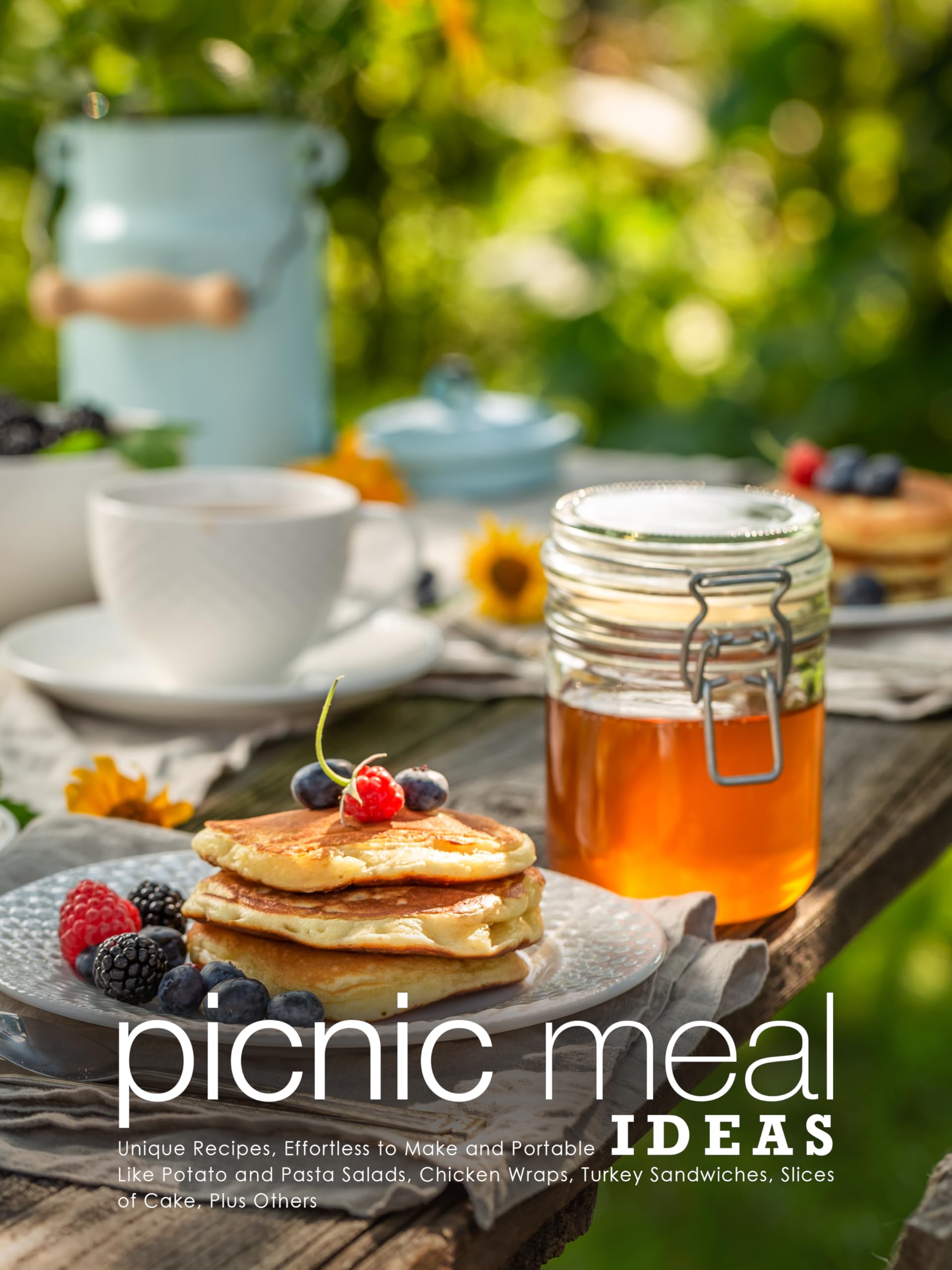 Picnic Meal Ideas: Unique Recipes, Effortless to Make and Portable Like Potato and Pasta Salads, Chicken Wraps, Turkey Sandwiches, Slices of Cake, Plus Others Picnic Food