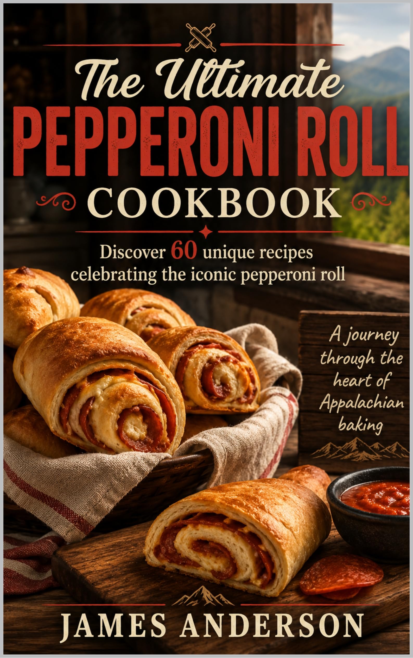 The Ultimate Pepperoni Roll Cookbook: Discover 60 Unique Recipes Celebrating the Iconic Pepperoni Roll & Niche Cooking Book