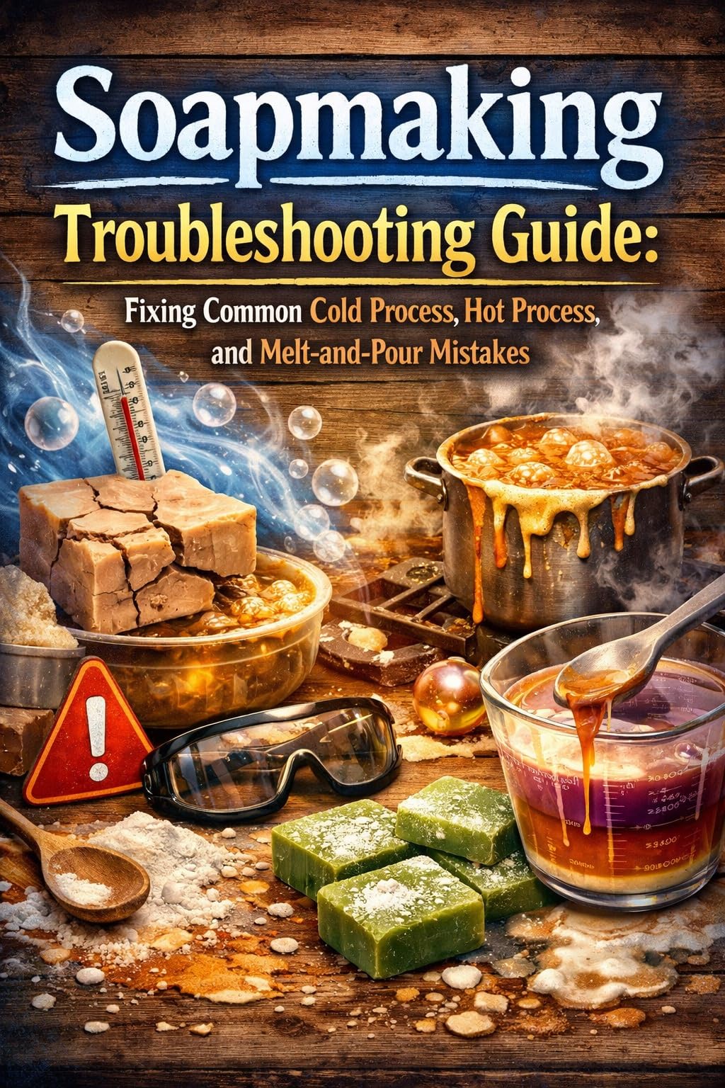 Soapmaking Troubleshooting Guide: Fixing Common Cold Process, Hot Process, and Melt-and-pour Mistakes