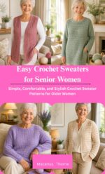 Easy Crochet Sweaters for Senior Women: Simple, Comfortable, and Stylish Crochet Sweater Patterns for Older Women