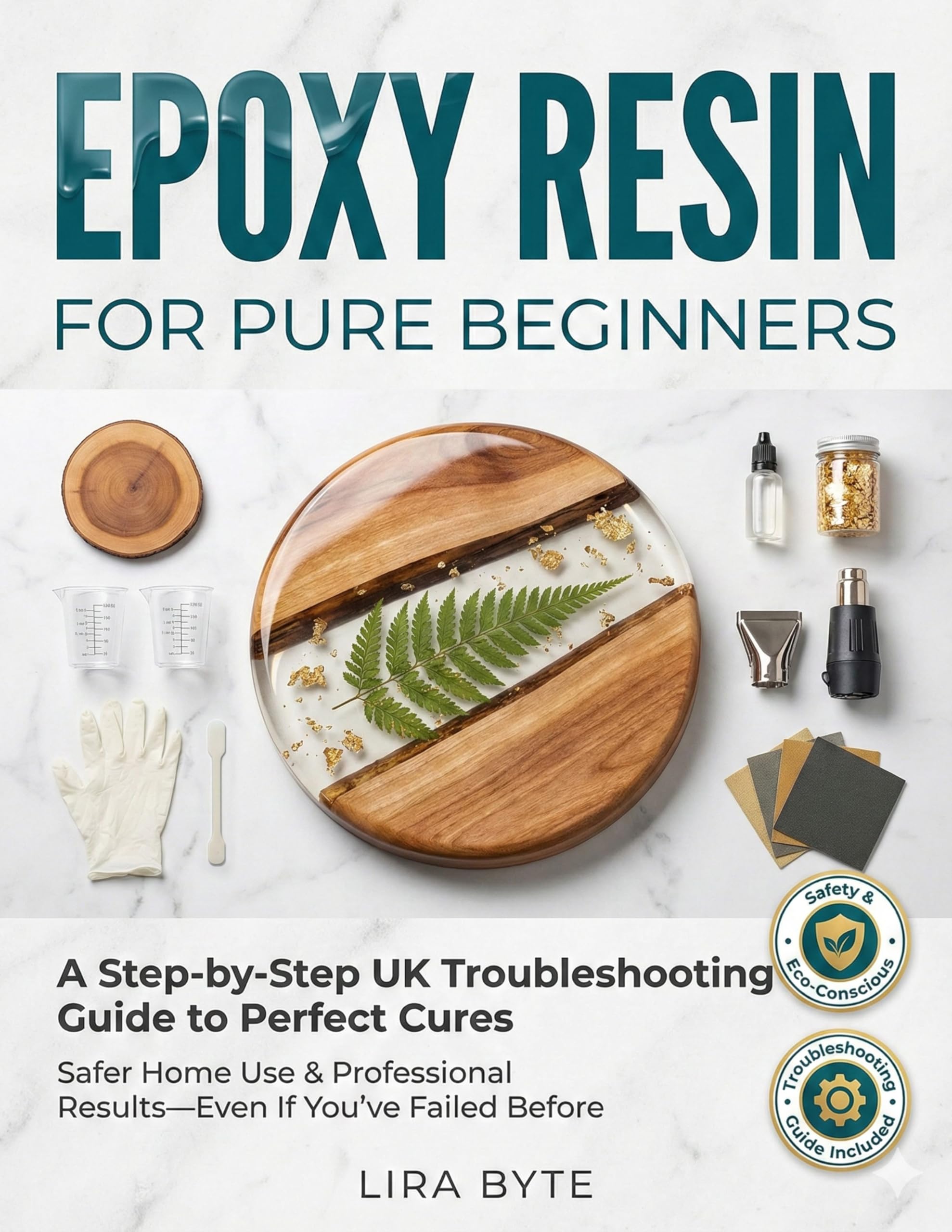 Epoxy Resin for Pure Beginners: a Step-by-step Uk Troubleshooting Guide to Perfect Cures, Safer Home Use, and Professional Results—even If You’ve Failed Before Mastery Bible