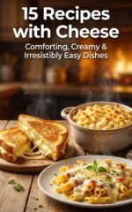 15 Recipes With Cheese: Comforting, Creamy & Irresistibly Easy Dishes: Simple Homemade Meals for Cheese Lovers Who Crave Flavor and Comfort & Easy Ingredient Recipes Book