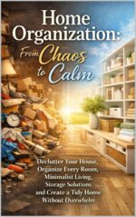 Home Organization: From Chaos to Calm – Declutter Your House, Organize Every Room, Minimalist Living, Storage Solutions and Create a Tidy Home Without Overwhelm