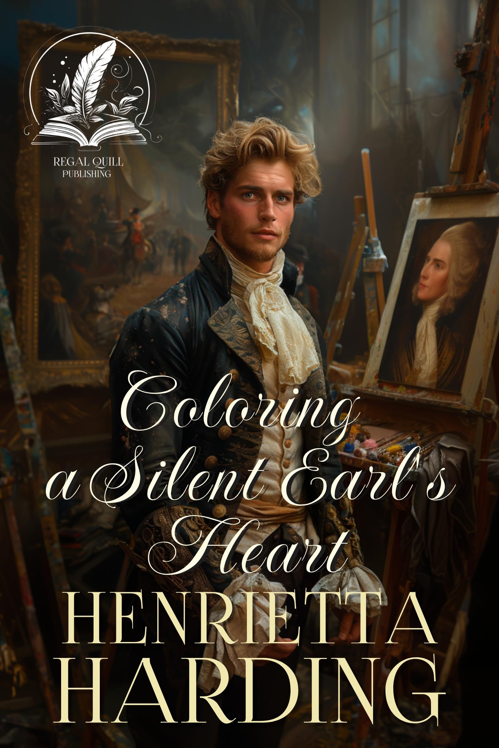 Coloring a Silent Earl's Heart: a Historical Regency Romance Novel and Intrigue in High