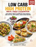 Low Carb High Protein Meal Prep Cookbook: Easy Weekly Meals to Burn Fat, Build Muscle and Stay Full With Simple, Make-ahead Recipes