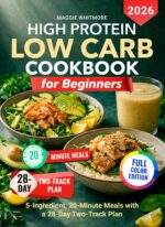 High Protein Low Carb Cookbook for Beginners: 5-ingredient, 20-minute Meals With a 28-day Two-track Plan