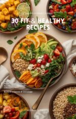 Easy & Nutritious Cooking: 30 Fit & Healthy Recipes: Quick Ideas for Breakfast, Lunch, Dinner & Desserts - Includes Sauces & Dressings