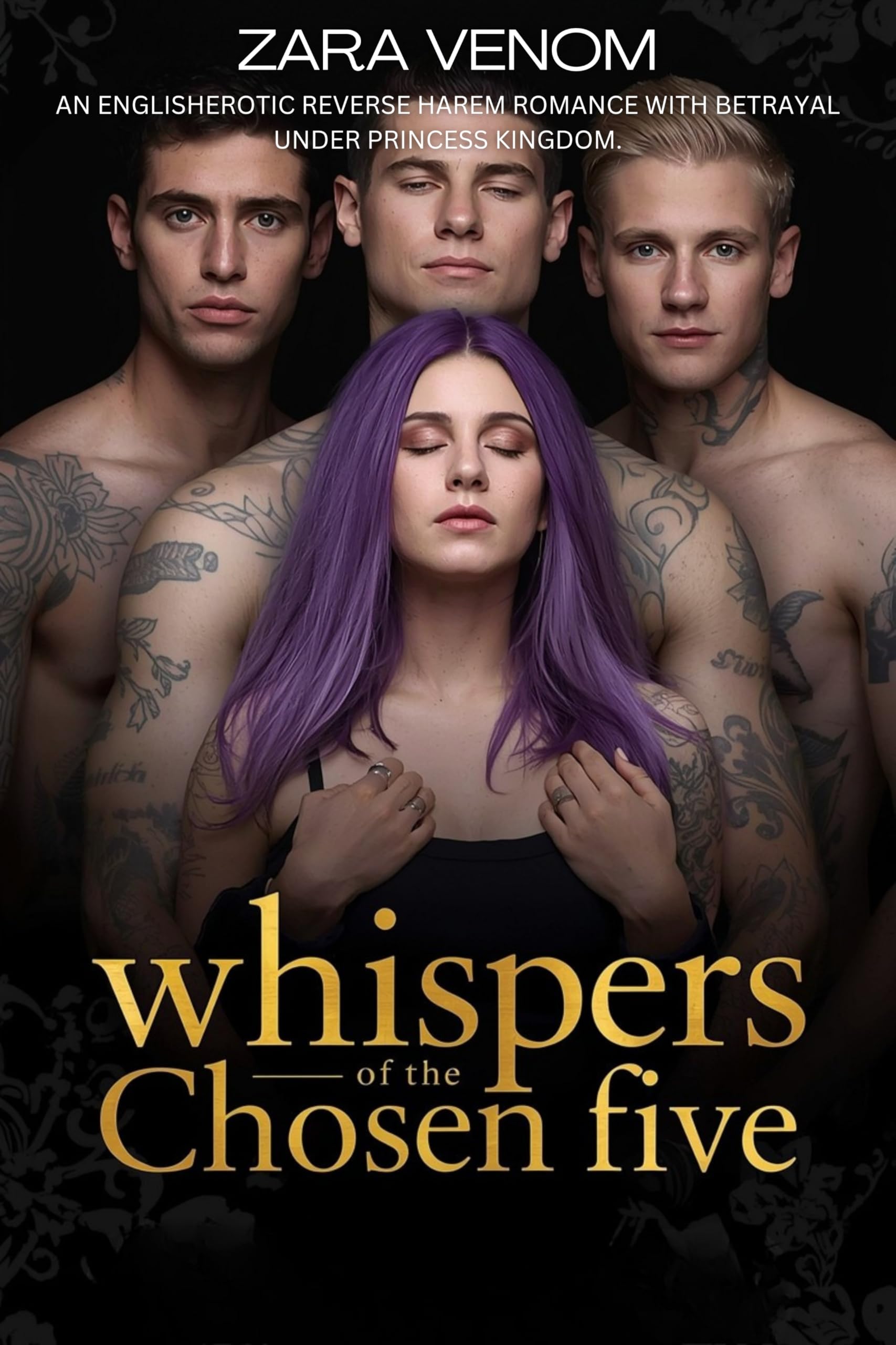 Whispers of the Chosen Five : an English Erotic Reverse Harem Romance With Betrayal Under Princess Kingdom. Secrets of the Five
