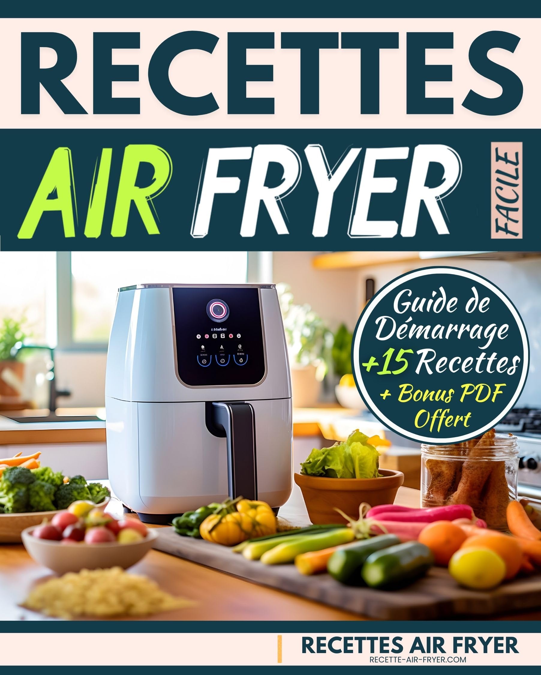 Recettes Air Fryer Facile: Livre Cuisine Airfryer - Guide De Démarrage + 15 Recettes Faciles Et Rapides
