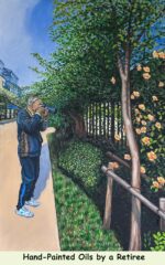 Hand-painted Oils by a Retiree