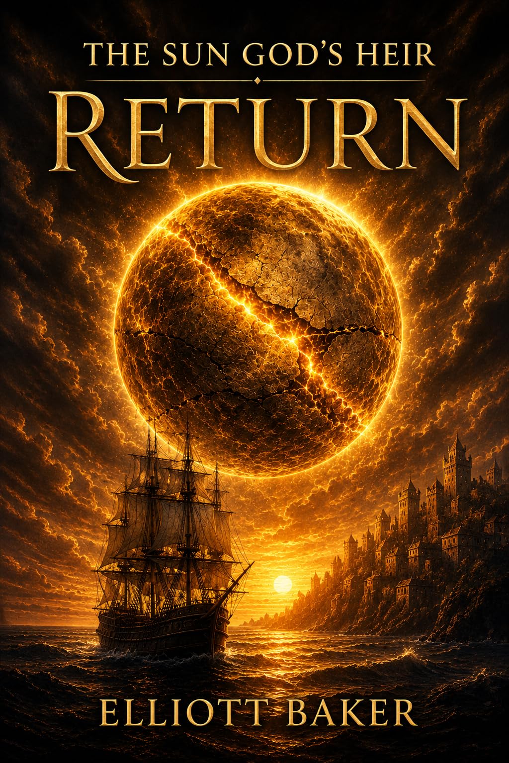 Return Sun God's Heir Book