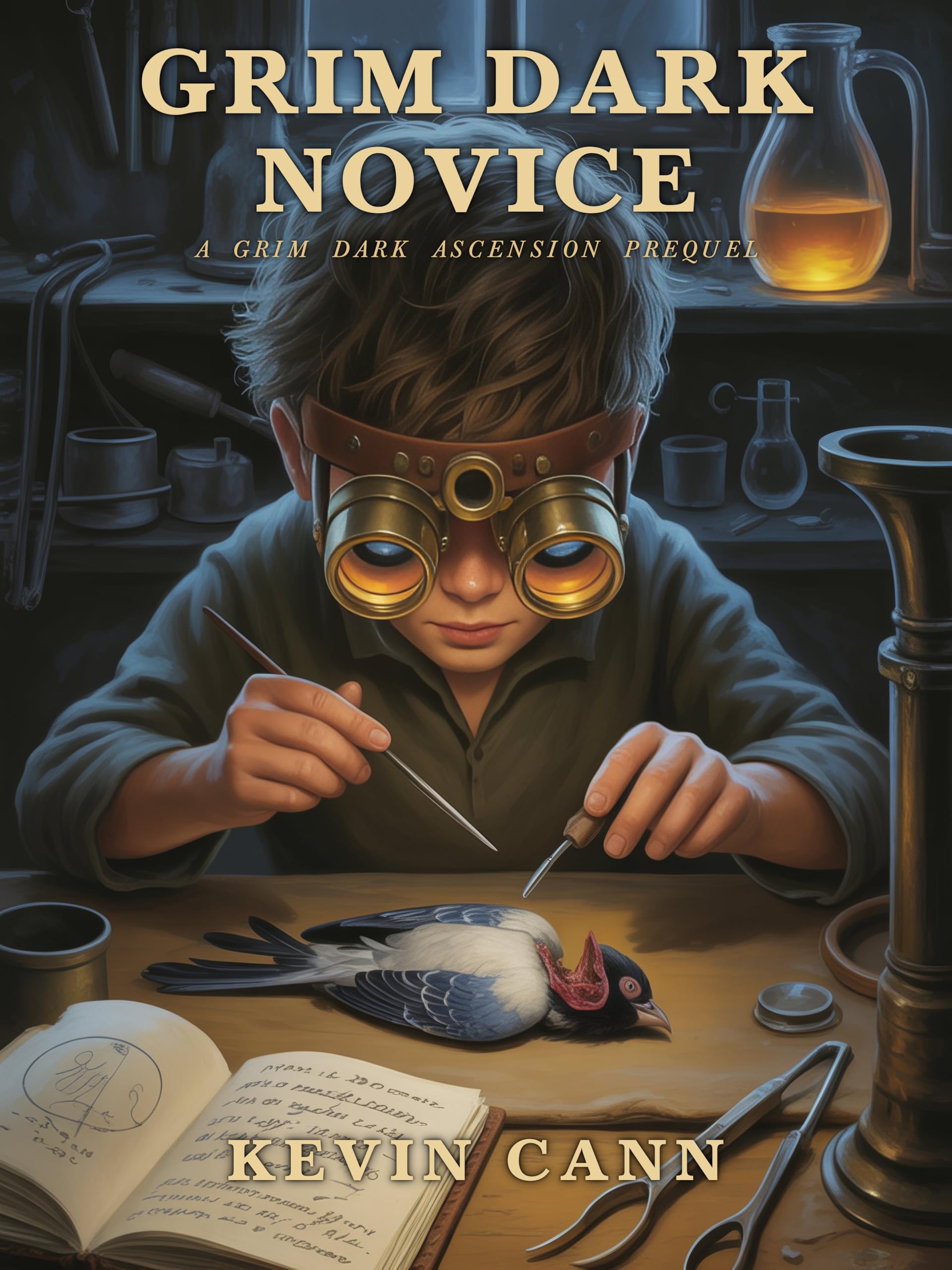 Grim Dark Novice: a Litrpg Fantasy Grim Dark