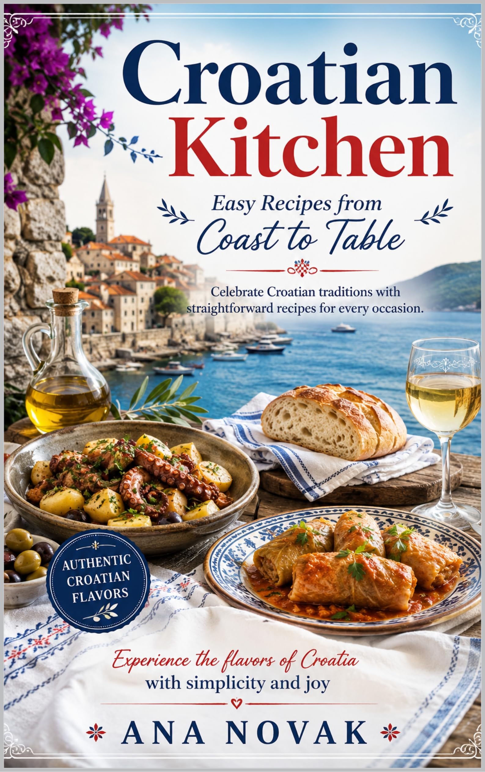 Croatian Kitchen: Easy Recipes From Coast to Table: Celebrate Croatian Traditions With Straightforward Recipes for Every Occasion. Culinary Adventures Book
