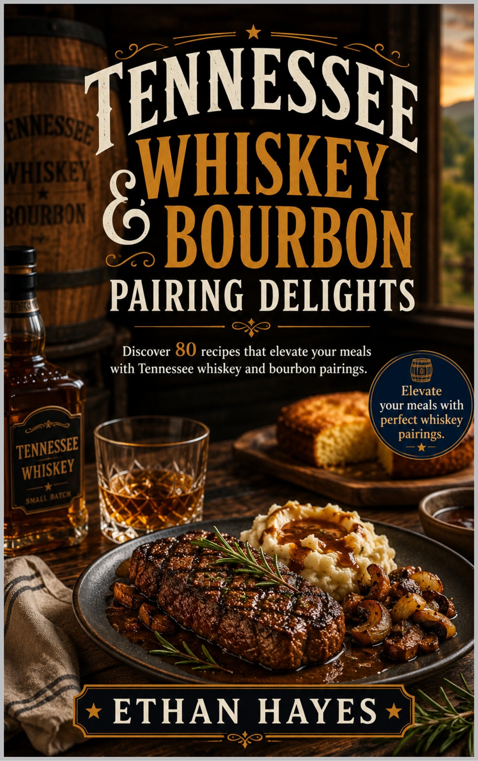 Tennessee Whiskey & Bourbon Pairing Delights: Discover 80 Recipes That Elevate Your Meals With Tennessee Whiskey and Bourbon Pairings. Harvest Book