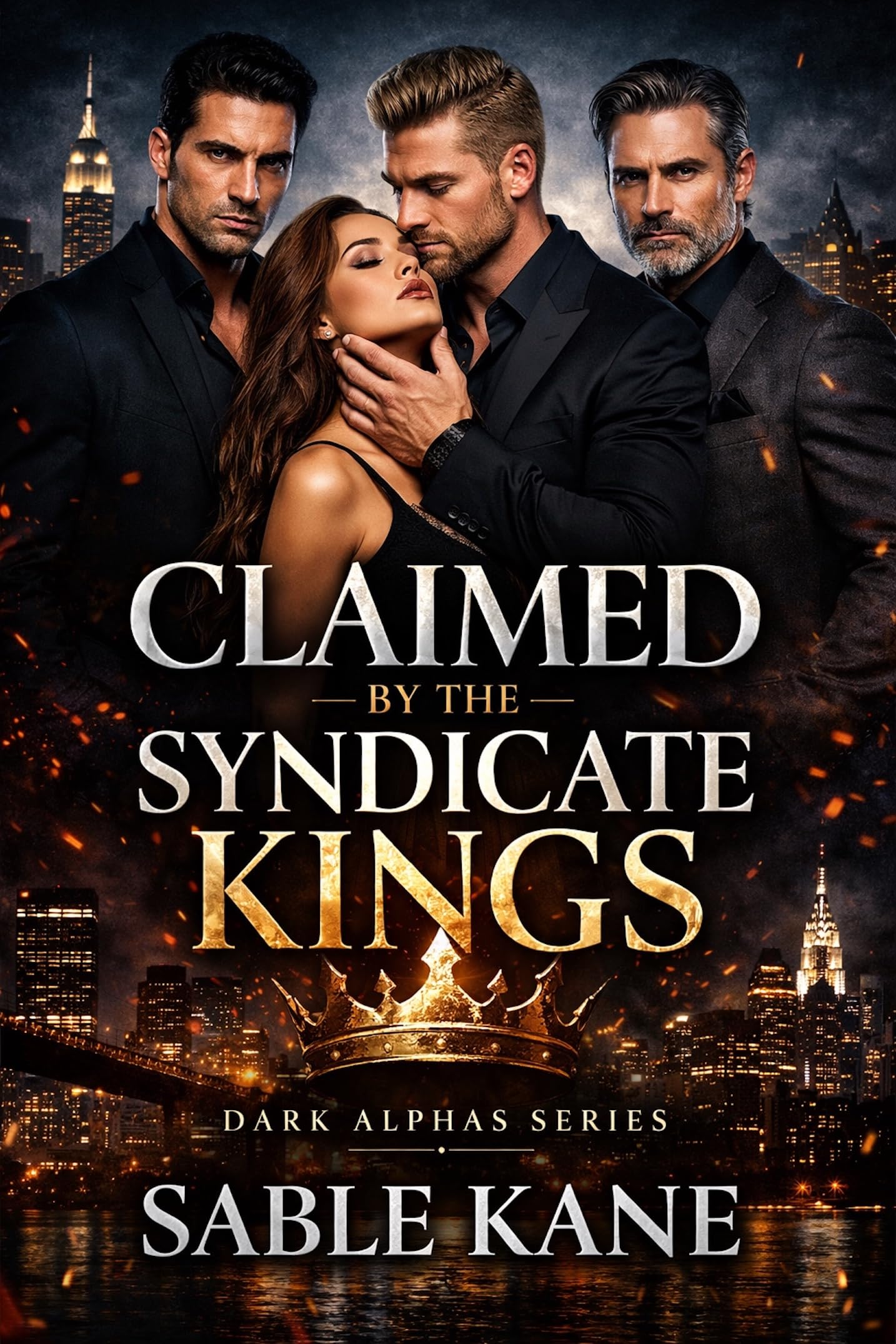 Claimed by the Syndicate Kings: a Dark Mafia Why Choose Omegaverse Romance