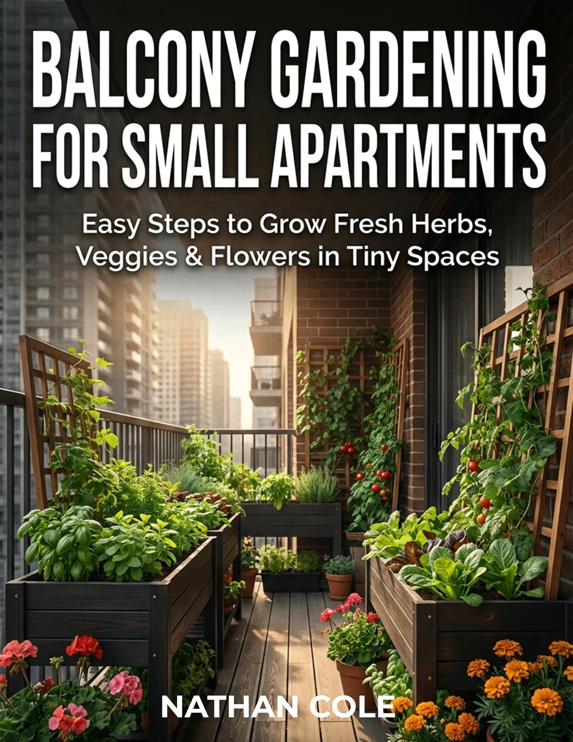 Balcony Gardening for Small Apartments: Easy Steps to Grow Fresh Herbs, Veggies & Flowers in Tiny Spaces