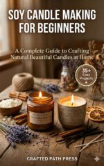 Soy Candle Making for Beginners: a Complete Guide to Crafting Natural, Beautiful Candles at Home With 35+ Easy Projects